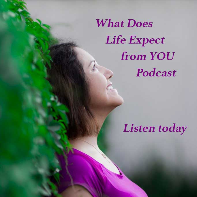What does life expect from you podcast badge